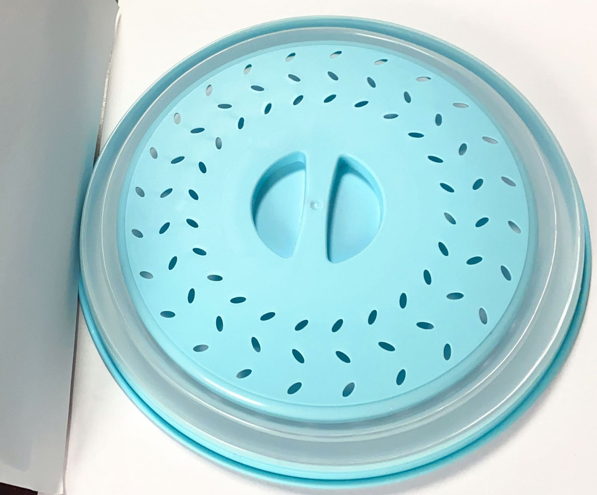 Kanevo Microwave Splash Cover in azure